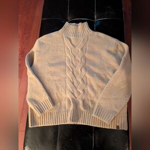 Roots Tan Knit Sweater